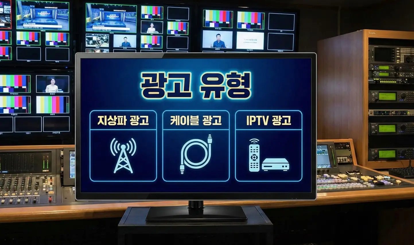지상파, 케이블, IPTV 최신 TV광고 단가표 및 매체 전략 안내 가이드 이미지